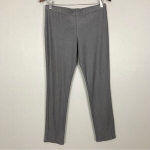 Clara Sun Woo Liquid Knit Slim Pants Women’s Size L Pull On Stretch Minimalist
